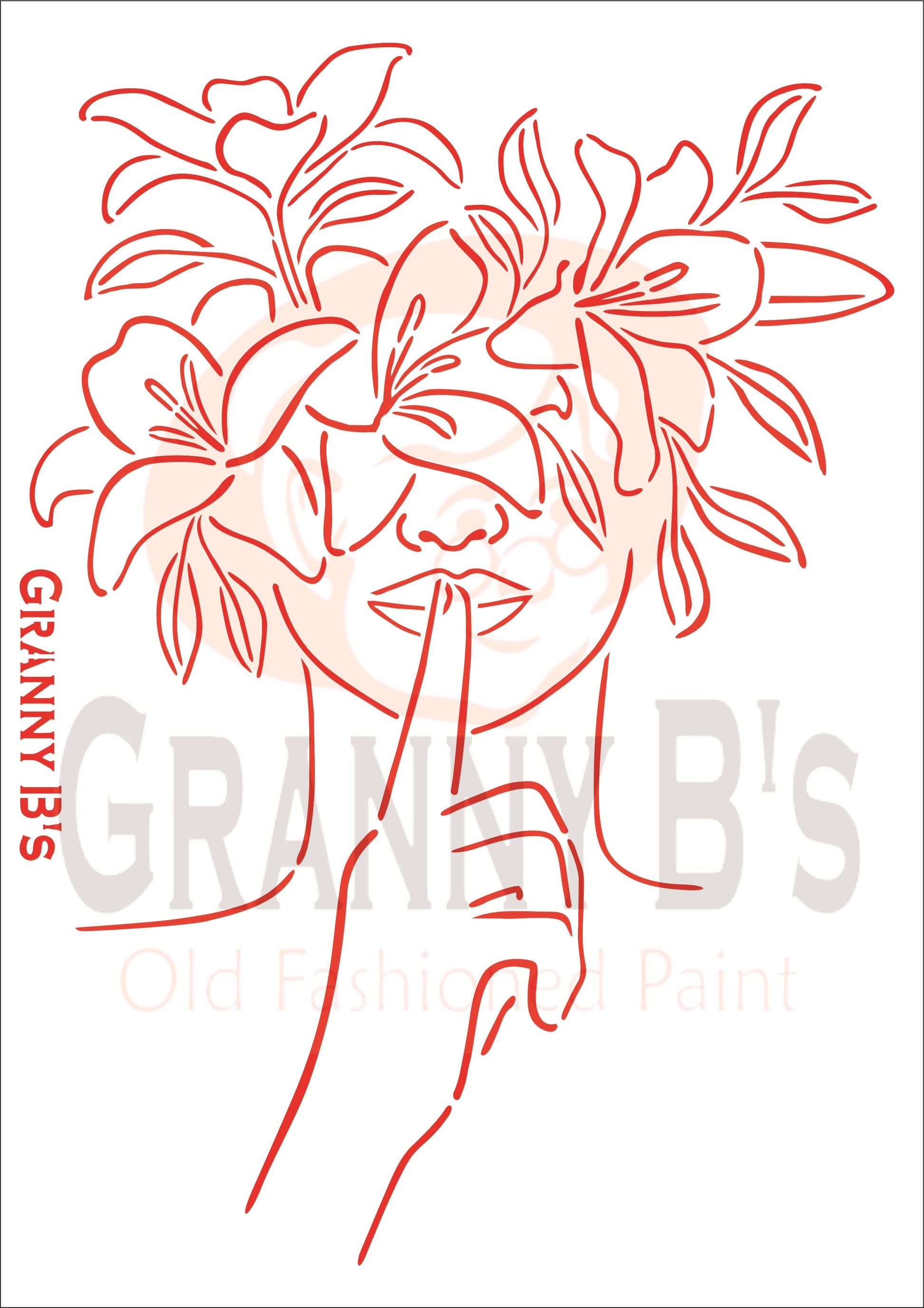 'Peace' of Mind Stencil - Granny B's Old Fashioned Paint