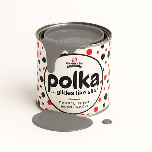 Polka.Paint - Pebble (stone grey)