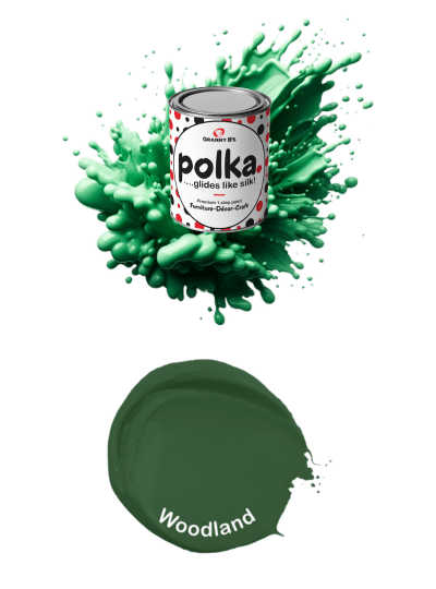 Polka.Paint - Woodland (lush green)