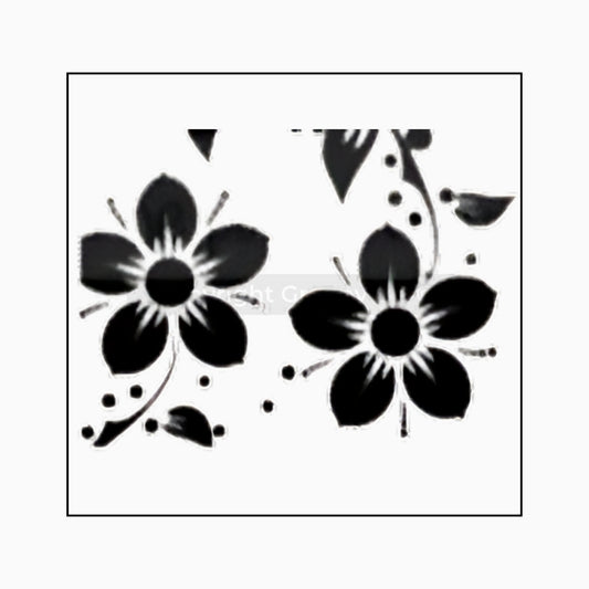 Postcard Stencil Daisy - Granny B's Old Fashioned Paint
