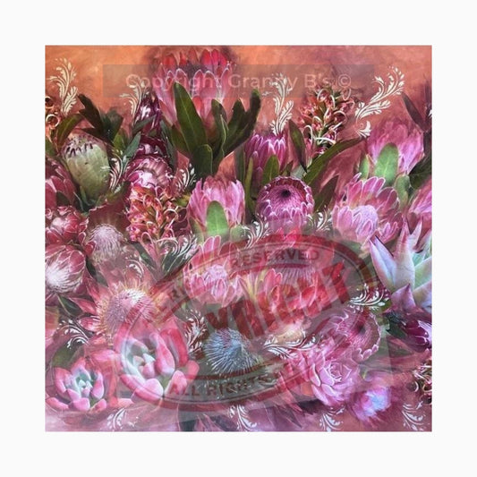 Protea Bloom' by Anna Kristina Decor Tissue