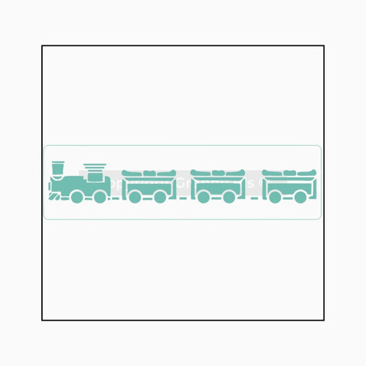 Trains - Stencil - Granny B's Old Fashioned Paint