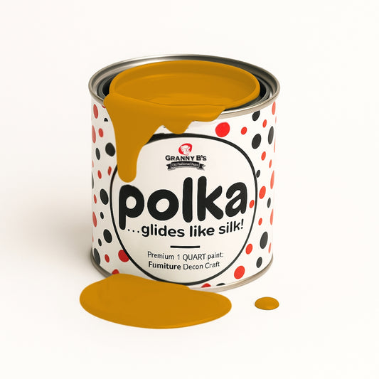Polka.Paint - Tuscan Sun (tuscan yellow)