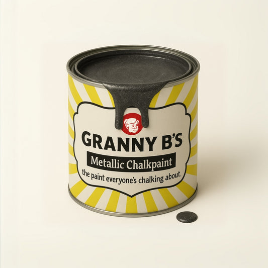 Metallic Chalkpaint - Charcoal Shadow