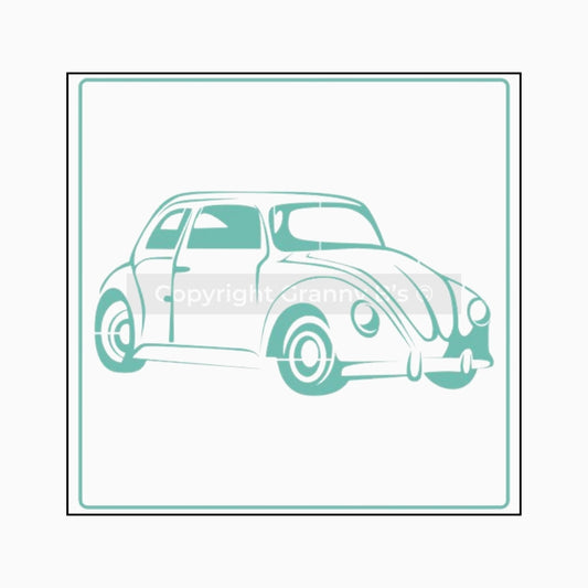 VW Bug - Stencil - Granny B's Old Fashioned Paint