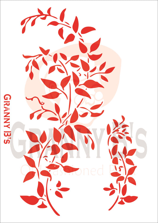 Vine Stencil - Granny B's Old Fashioned Paint