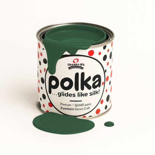Polka.Paint - Woodland (lush green)