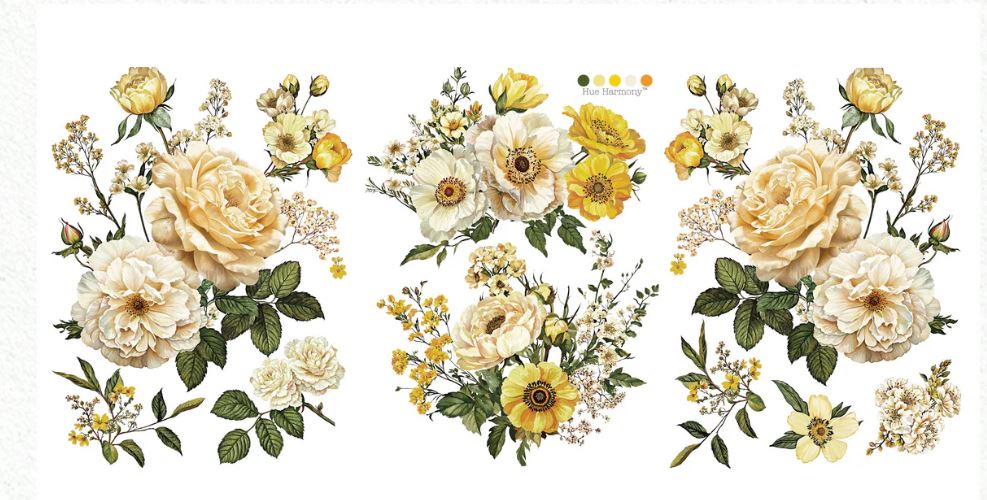 Yellow Bliss- Transfer (Prima Re-design)