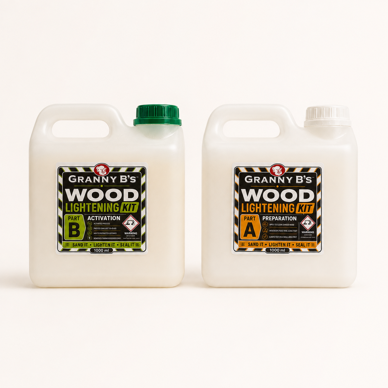 Granny B’s Wood Lightening & Bleaching Kit