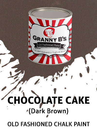 Chalkpaint - Chocolate Cake (Dark Brown)