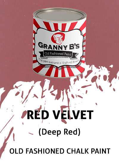 Chalkpaint - Red Velvet (Deep Red)