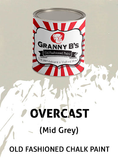 Chalkpaint - Overcast (Mid Grey) - Granny B's Old Fashioned Paint