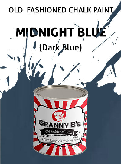 Chalkpaint - Midnight Blue (Dark Blue)