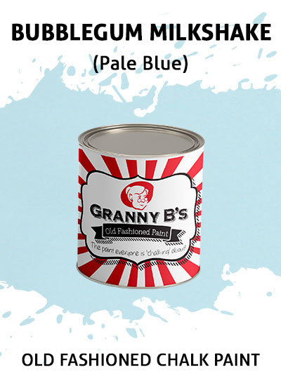 Old Fashioned Paint - Bubblegum Milkshake (Pale Blue) - Granny B's Old Fashioned Paint