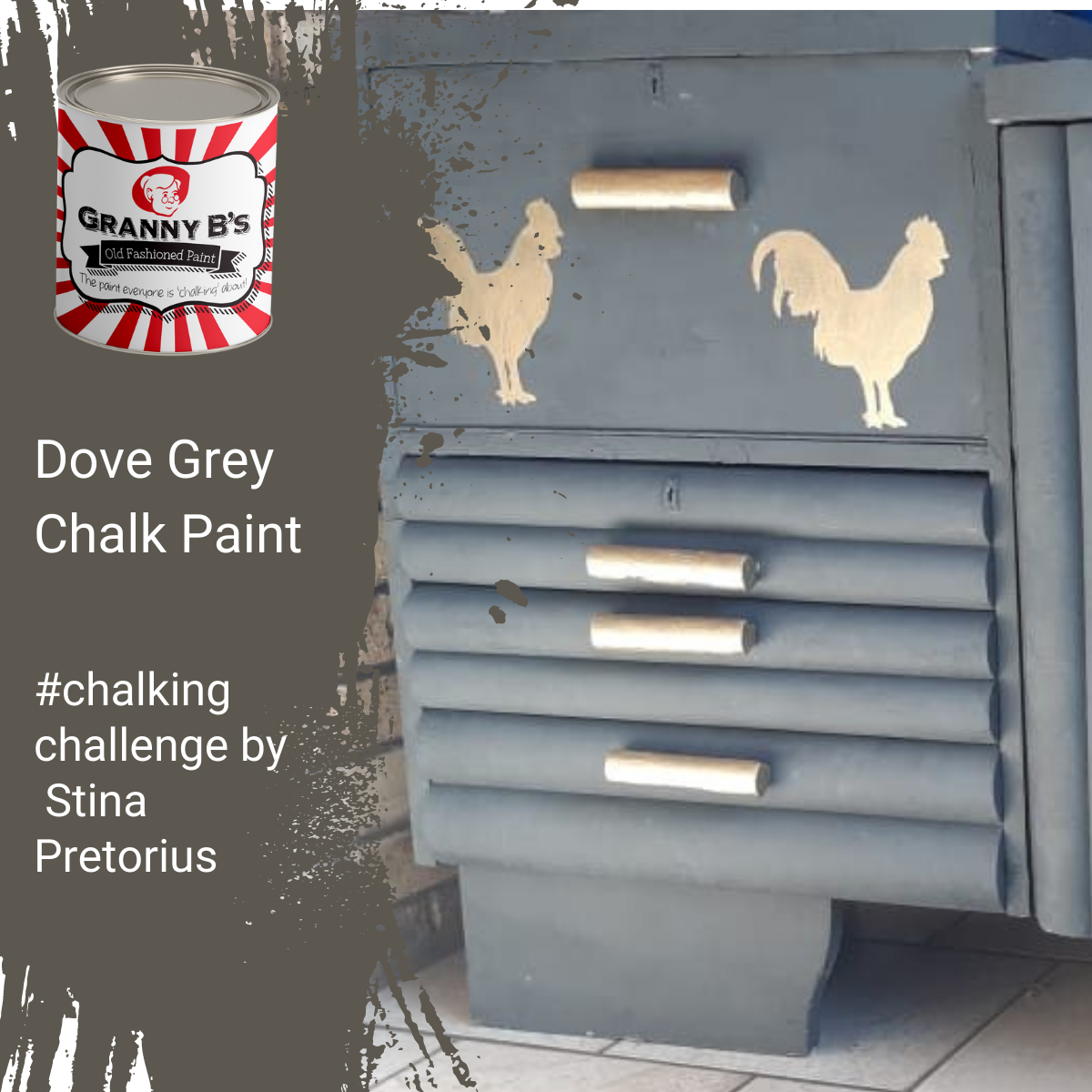 Chalkpaint - Dove Grey (Charcoal)