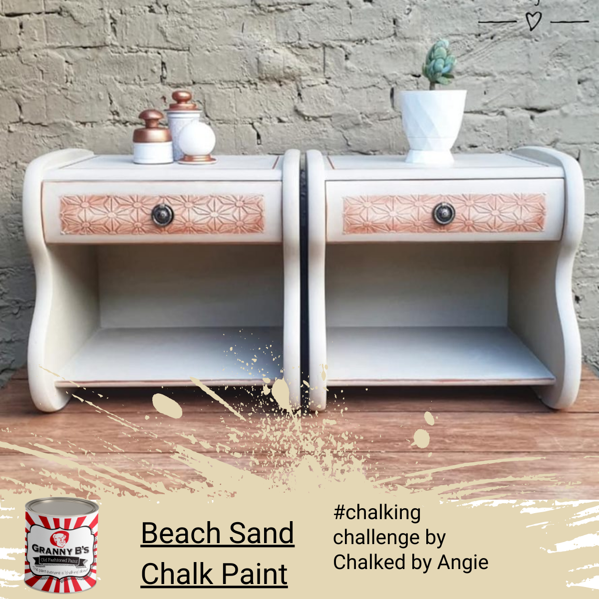 Old Fashioned Paint - Beach Sand (Light Beige) - Granny B's Old Fashioned Paint