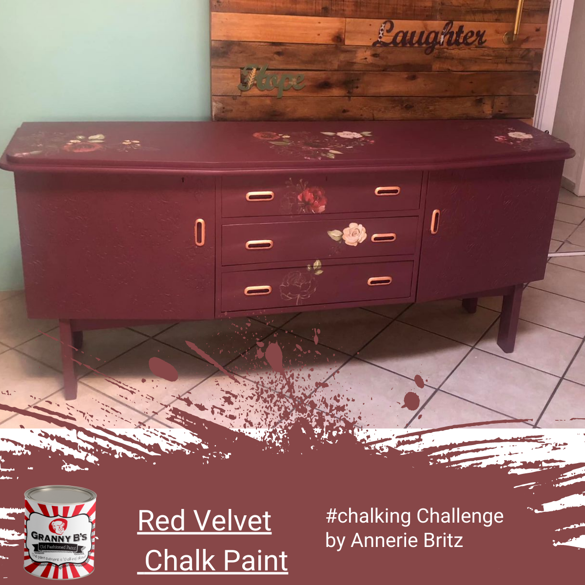 Chalkpaint - Red Velvet (Deep Red)