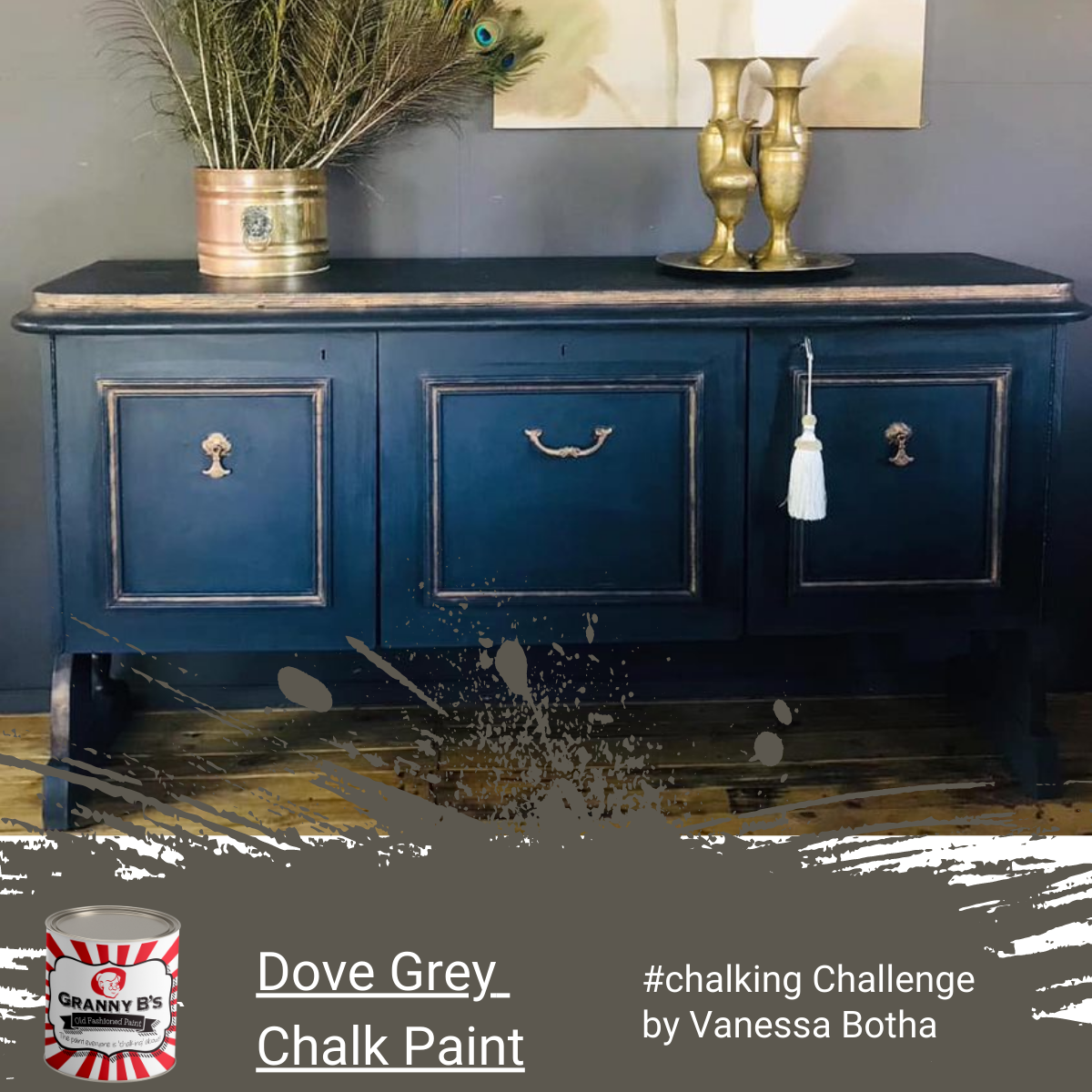 Chalkpaint - Dove Grey (Charcoal)