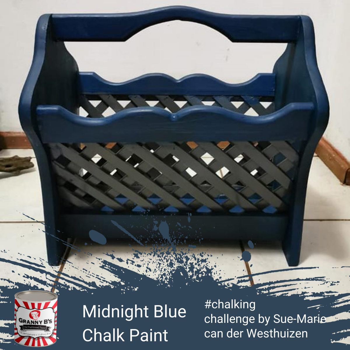 Chalkpaint - Midnight Blue (Dark Blue)
