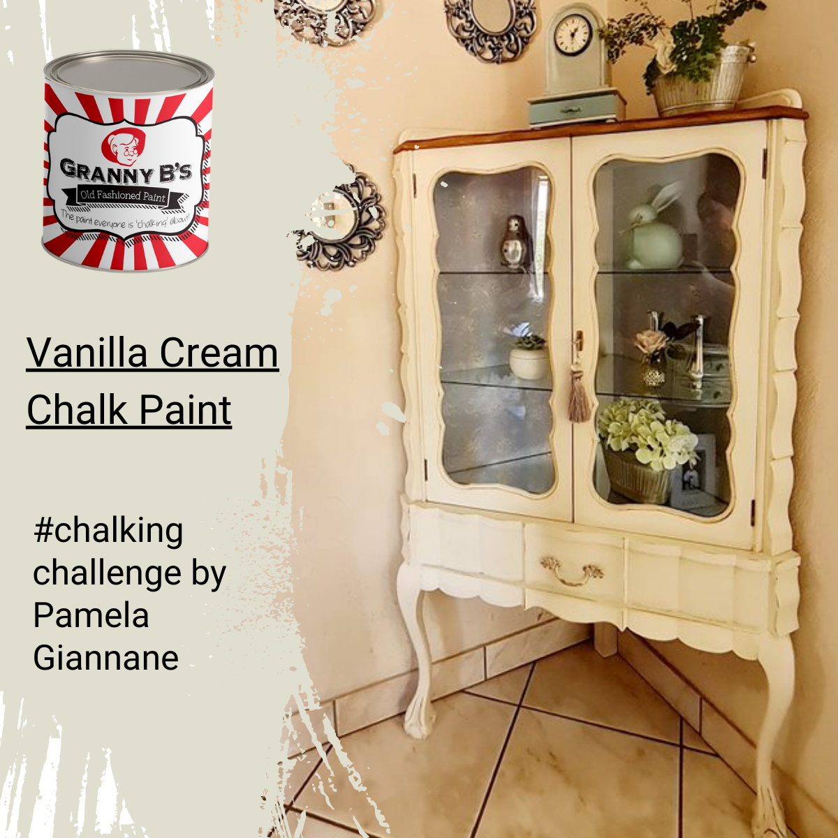 Old Fashioned Paint - Vanilla Cream (Off White Cream) - Granny B's Old Fashioned Paint