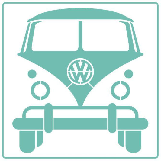 Camper Van Front - Stencil - Granny B's Old Fashioned Paint