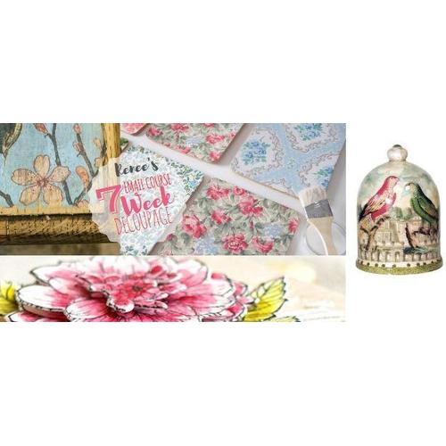 Decoupage Course - 7 Week (email) - Granny B's Old Fashioned Paint