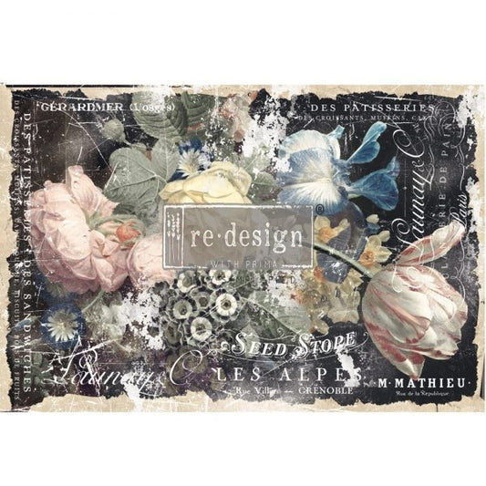 Decoupage Tissue Paper- Bridgette - Granny B's Old Fashioned Paint