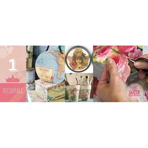 Decoupage Course - 7 Week (email) - Granny B's Old Fashioned Paint