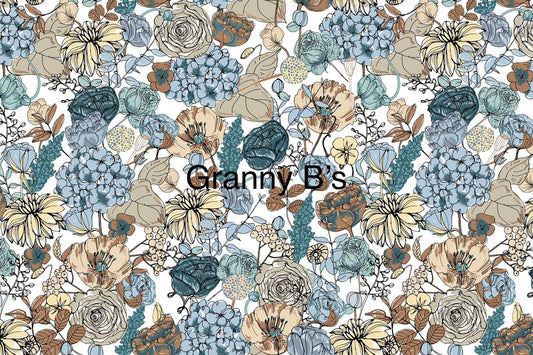 Floral Medley Decoupage by Granny Chic Decoupage Tissue