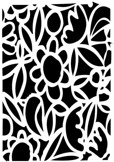 Flower Power Stencil - Granny B's Old Fashioned Paint