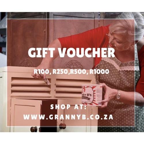 Granny B's Online Store Gift Voucher - Granny B's Old Fashioned Paint
