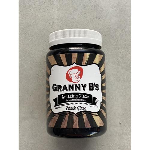Amazing Glaze - Black (400ml) - Granny B's Old Fashioned Paint