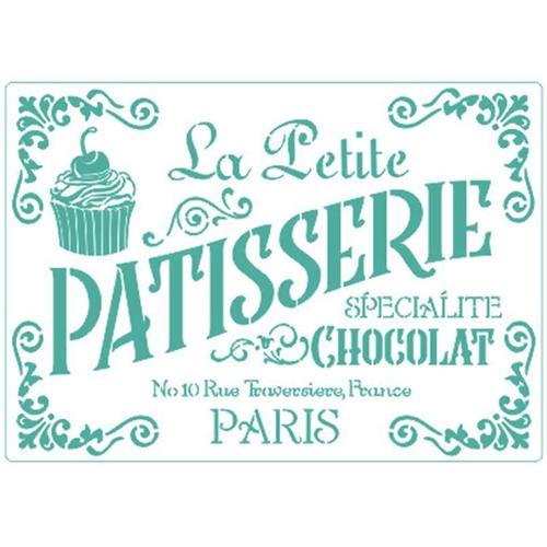 Patisserie -Stencil - Granny B's Old Fashioned Paint