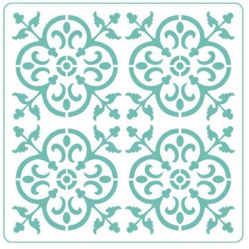 Portuguese Tile- Stencil - Granny B's Old Fashioned Paint