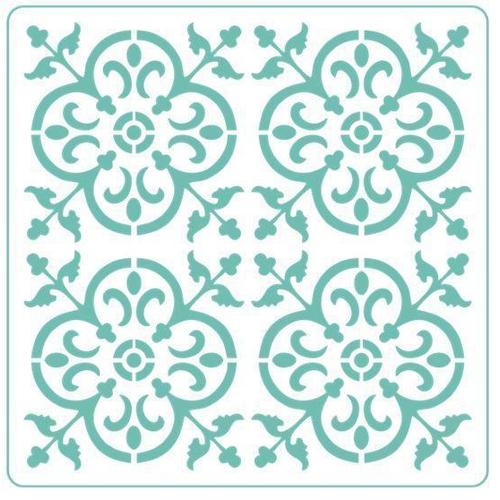 Portuguese Tile- Stencil - Granny B's Old Fashioned Paint