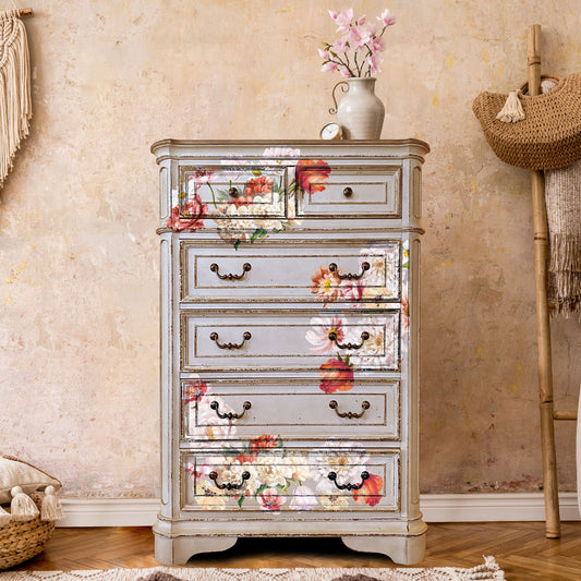 Pretty in Peach  - Transfer - Granny B's Old Fashioned Paint