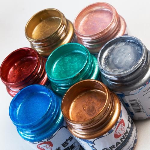All of the Metal - Liquid Metal Collection - Granny B's Old Fashioned Paint
