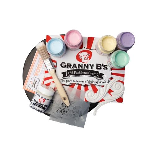 Deluxe Project Pack  - Pastel Colours (125ml) - Granny B's Old Fashioned Paint