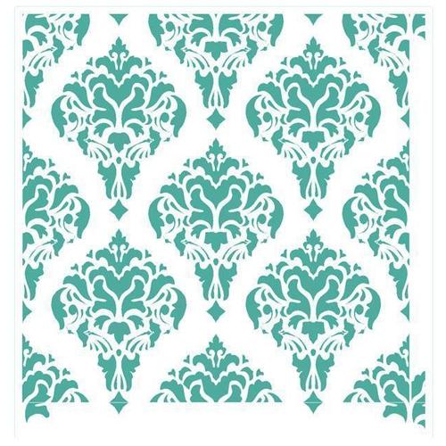 Damask Repeat Stencil - Granny B's Old Fashioned Paint