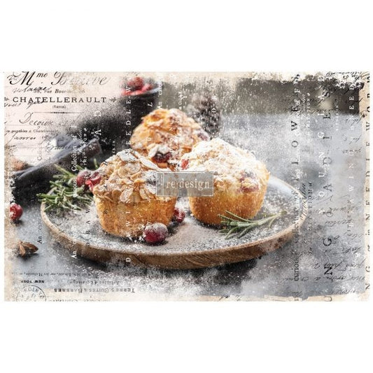 Decoupage Tissue Paper- Warm Desserts - Granny B's Old Fashioned Paint
