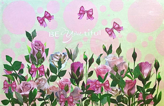 'Be You Tiful' by Anna Kristina Decoupage Tissue - Granny B's Old Fashioned Paint
