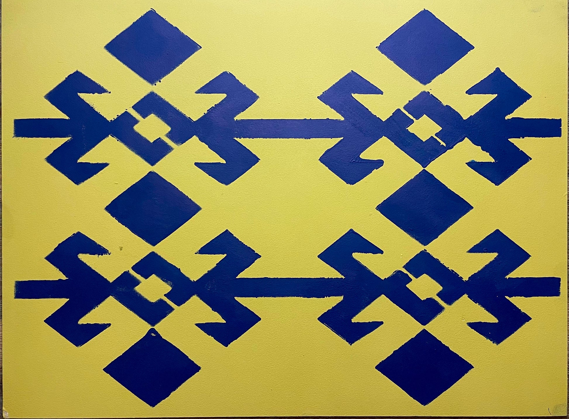 Aztec Stencil - Granny B's Old Fashioned Paint