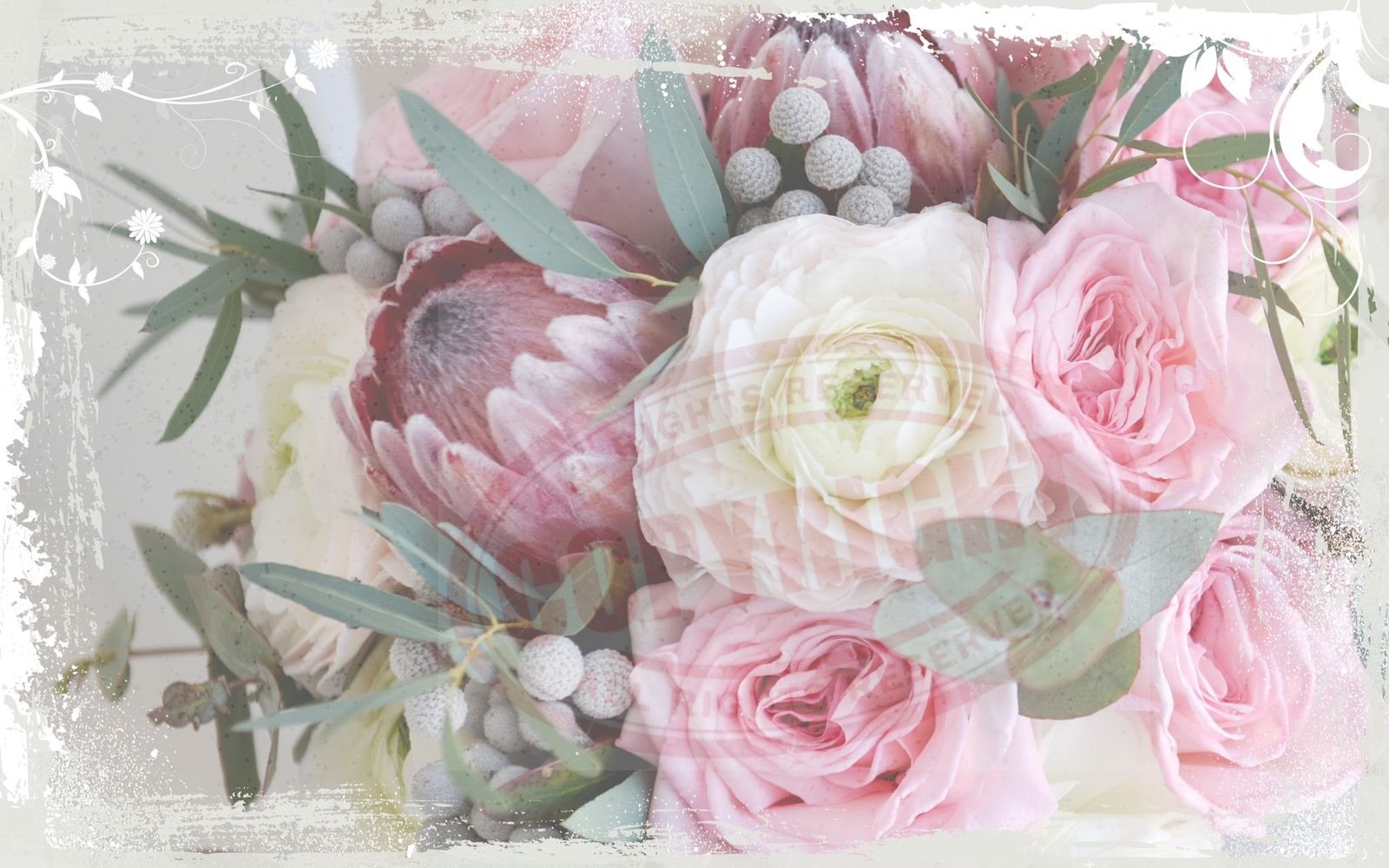 ‘Pretty Petals’ by Granny Chic Decoupage Tissue - Granny B's Old Fashioned Paint