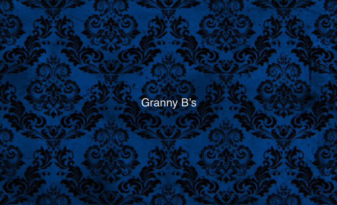'Damask Blue' by Granny Chic Decoupage Tissue - Granny B's Old Fashioned Paint