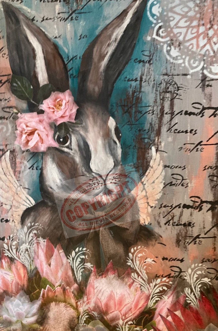 ‘De Haas’ by Anna Kristina Decoupage Tissue - Granny B's Old Fashioned Paint