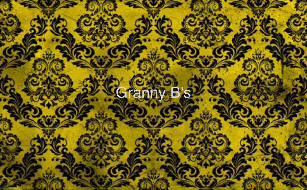 'Damask Yellow' by Granny Chic Decoupage Tissue - Granny B's Old Fashioned Paint