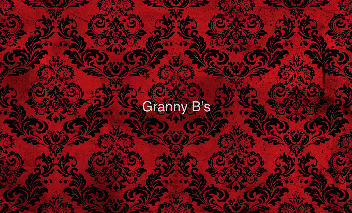 'Damask Red' by Granny Chic Decoupage Tissue - Granny B's Old Fashioned Paint