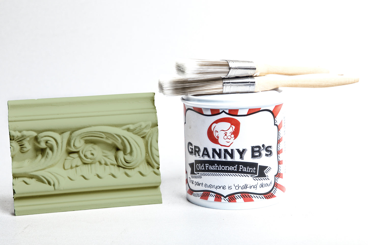 Old Fashioned Paint - Peppermint Twist (Sage Green) - Granny B's Old Fashioned Paint